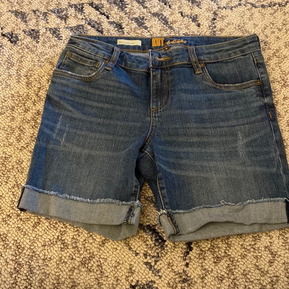KUT from the Kloth Jean shorts